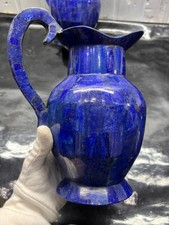 Alternative Title: Handcrafted Natural Lapis Lazuli Decorative Jug Pitcher Blue  picture