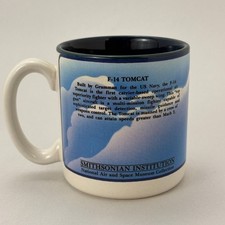 1988 Smithsonian Institution F-14 Tomcat Coffee Mug by Polopourri Press picture
