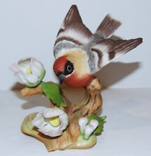 BURGUES USA PORCELAIN LIMITED EDITION BAY-BREASTED WARBLER FIGURINE #70 OF 950 picture