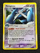 Metagross 11/101 Pokemon Card EX Hidden Legends Vintage Holo Rare 2004 MP picture