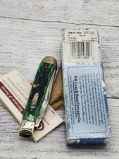 Case XX 6254 SS Bermuda Green Pocket Worn Trapper Knife 09720 w/ Box picture
