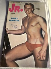 JR. AUG. 1964 PHYSIQUE PHOTOGRAPHY & CULTURE MAGAZINE GAY Interest RARE picture