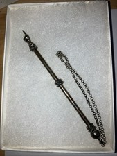 Vintage Sterling Silver Torah Pointer Yad Filigree Details 5.5” Marked 925 picture