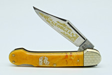 Pre-1982 Fight'n Rooster Frank Buster Lockback Canoe The Georgian /300 picture