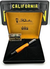Delta 20th Anniversary Dolce Vita Fountain Pen 18K Med nib  Year 2002 picture
