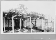 Photo:Salinas California 1934 Sherwood Ranch Grape Arbor Court Corner picture