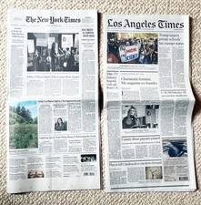 2026 (SEPT. 4)--GLORIA STEINEM--NEW YORK TIMES & LA TIMES--OBITUARY--XLNT picture