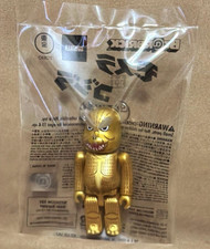 BE@RBRICK Godzilla 1964 Gold Paint 100% Godzilla Store Nagoya Novelty Promo Rare picture