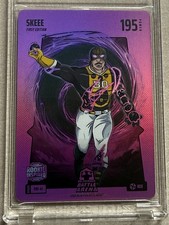 Paul Skenes rookie Bo Jackson Battle Arena Alpha trilogy 195 Pink Hex 1/1 SKEEE picture