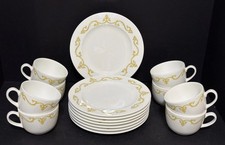 Pfaltzgraff Madelaine Accent Dinnerware Lot of 16 (8 Salad Plates & 8 Cups) USA picture