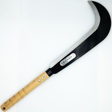 Outdoor Bamboo Sickle Machete | Crescent Blade for Farming & Gardening picture
