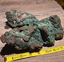 HUGE 10 Lb Natural Glacial Float Copper With 2 Fenster Holes picture