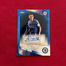 2025/2026 Topps Chrome UCC Frank Lampard Blue Lava Auto /150 picture