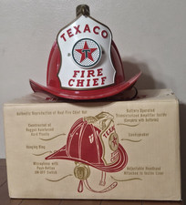 Vintage Texaco Fire Chief Helmet New in Box Brown & Bigelow picture