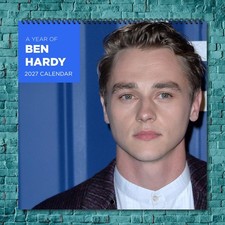 Ben Hardy 2027 Wall Calendar 12 Month Celebrity Photo Fan Collectible picture