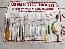 Oxwall 21 ~  7-in- 1  Tool Set with Pouch, Driver Ratchet,  and  