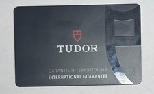 Authentic Tudor Heritage Black Bay Warranty Certificate Model 79830RB Q Serial picture