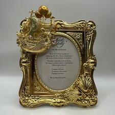 Kirks Folly Gold-Tone Ship of Dreams Sea Themed Frame 4x3 picture