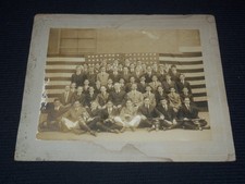 1920'S P. S. 40 BRONX CLASS PHOTO MOUNTED - 10x12 - #186 picture