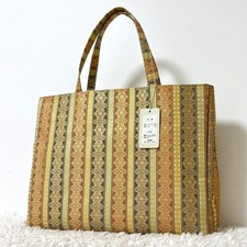 Unused Wasouan Japanese style bag tote bag handbag gold brocade vertical picture
