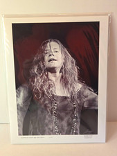 Janis Joplin Woodstock 1969 Mark Goff B&W Limited Edition Photo Print 25/100 picture
