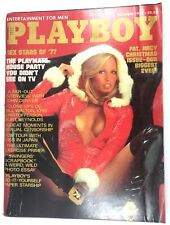 1977 December Playboy Magazine Entertainment For Men Fair Condition 1817-N picture