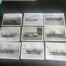 1940/50s Los Angeles CA Truck Inventory 5x7” Photos Lot of 9 Original Prints picture