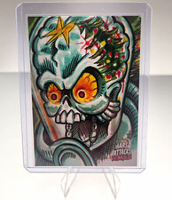 Topps 2026 Mars Attacks Xmas Sketch Card 1/1 By Artist Marion picture