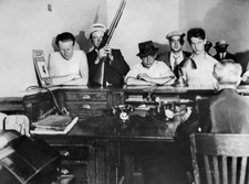 War Veterans Members A Civilian Organization Suppression Crime- 1932 Old Photo picture