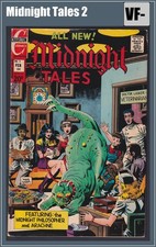 Midnight Tales 2 (1973) VF- Bronze Age Charlton comic picture