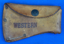 Vintage Western USA W10 Hatchet Leather Sheath picture