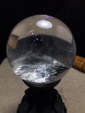 2.7LB Top Natural Rainbow Clear Quartz Sphere Quarzt Crystal Ball reiki healing picture