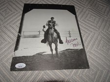 Gregory Peck signed 8x10 Beautiful Rare JSA sticker picture
