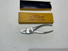 Vintage Fleet Tools Rare Thin Nose Slip Joint Pliers 3246 USA 🇺🇸 Excellent picture