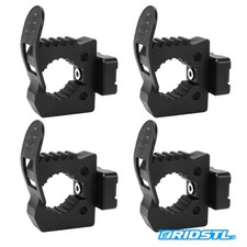 4PCS Quick Release Rubber Clamp Adjustable for Shovel Holder Molle Panel Mounts picture