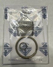 VINTAGE Handyman Club of America Life Member Keyring NOS NIP Great picture
