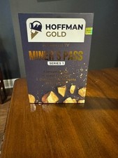 Hoffman Gold Miner's Pass Series One - 1g Certified Natural Gold in Original Box picture