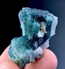 71  Carat Indicolite  Tourmaline Crystal Specimen From Afghanistan picture