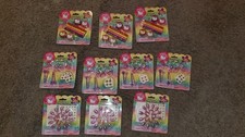Vtg 2002 Hello Kitty Sanrio Lot of 10 Sealed Party Favors Rings Pencils Nail picture