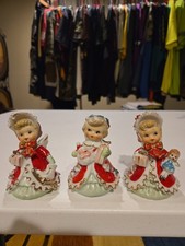 Lefton Shopping Girl Bells picture