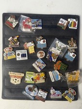 26 Vintage Tournament of Roses Pins 1985-86 w/ Display Board picture