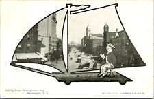 Sailing Down Pennsylvania Avenue Washington D.C. Postcard picture