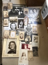 Lot Of 25 Vintage Antique Photos Cabinet Cards picture