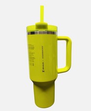 NWT Stanley X Starbucks Limited Ed. Lime Green Tumbler Quencher H2O FlowState 40 picture