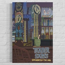 Trader Sam's Enchanted Tiki Bar Shipwreck Variant Poster Art- Disneyland Hotel picture