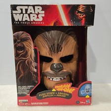 STAR WARS THE FORCE AWAKENS CHEWBACCA Electronic Mask NEW - Works picture
