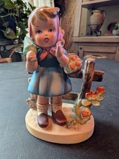 Vintage Erich Stauffer 8218 Spring Time Girl Umbrella Figurine Japan picture