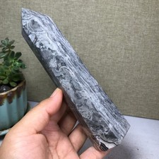 173mm Natural Picasso wand Obelisk Crystal rough/polish specimens 465g A5606 picture