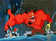 Animaniacs Original Production Cel Hot Bothered & Bedeviled Yakko, Wakko & Dot  picture