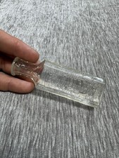 Vintage Cash Drug Store Medicine Bottle Clear Glass Albany GA Georgia Pharmacy picture